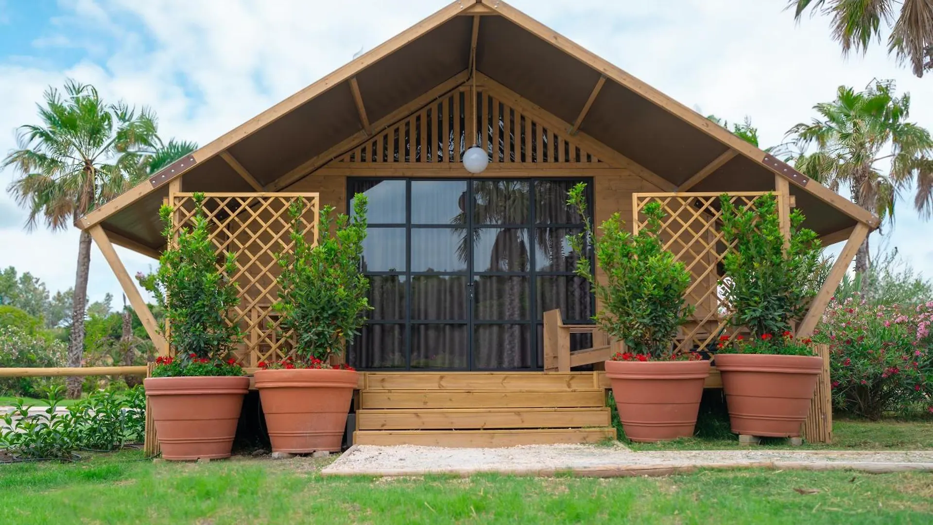 Hotel Agriglamping Butterfly House Sardegna à Olmedo Tente de luxe