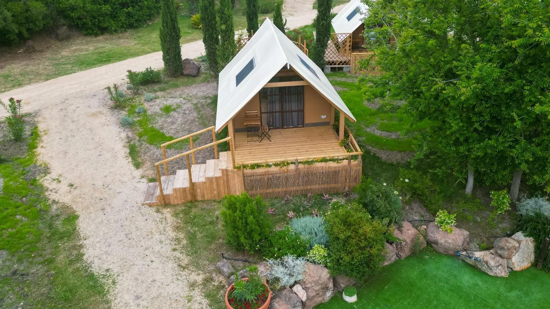 Hotel Agriglamping Butterfly House Sardegna à Olmedo Tente de luxe