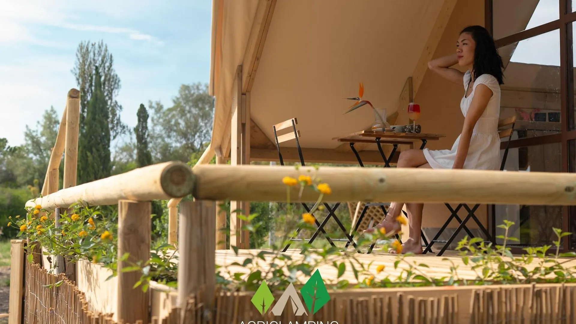 Tente de luxe Hotel Agriglamping Butterfly House Sardegna à Olmedo